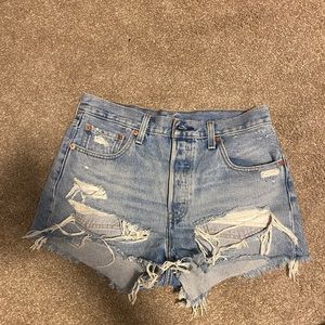 Levi’s denim shorts